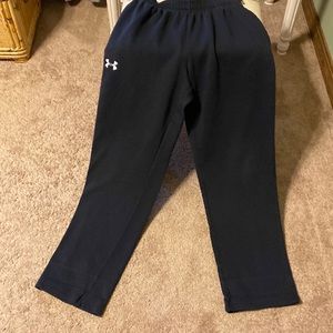 Men’s Black Under Armour Loose Sweatpants